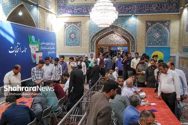 عکس‌هایی از انتخابات ریاست جمهوری در مشهد- ۳ (۸ تیرماه ۱۴۰۳)