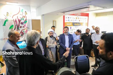 بازدید اعضای شورای اسلامی شهر مشهد از روزنامه شهرآرا
