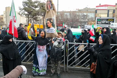 راهپیمایی 22 بهمن در مشهد
