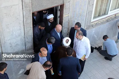 بازدید رئیس مجلس از پروژه مجتمع تربیتی آموزشی حضرت مهدی (عج) مشهد
