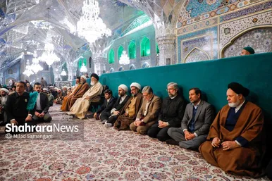 برگزاری آیین گرامیداشت سالروز نهم دی در حرم مطهر امام‌رضا(ع)