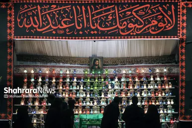 عزاداری دهه اول محرم در ورزشگاه تختی مشهد