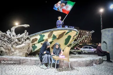 گزارش تصویری | وداع با پیکر سردار شهید حسین ظریفی در دویست‌ودهمین شب اجتماع مشهدی‌ها