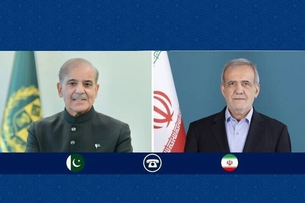 سران ایران و پاکستان تلفنی گفت‌و‌گو کردند | دعوت شهباز شریف از طرفین برای خویشتنداری (۱۹ تیر ۱۴۰۵)