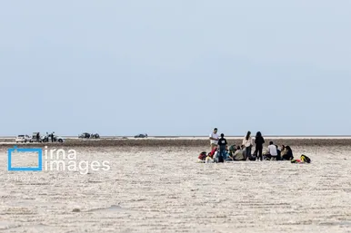گزارش تصویری | دریاچه نمک حاج علیقلی