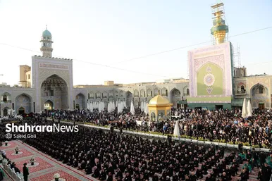 گزارش تصویری| آیین اذن عزای محرم در حرم مطهر رضوی (پنجشنبه ۵ تیر ۱۴۰۴)