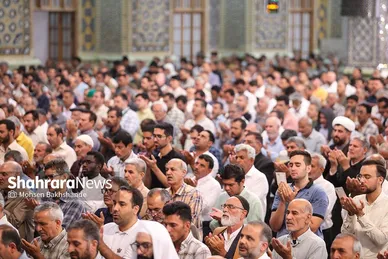 نماز عید سعید قربان در حرم مطهر رضوی (۲۸ خرداد ۱۴۰۳)