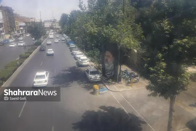 گزارش تصویری | فضاسازی شهری به مناسبت اولین سالگرد شهدای خدمت در مشهد