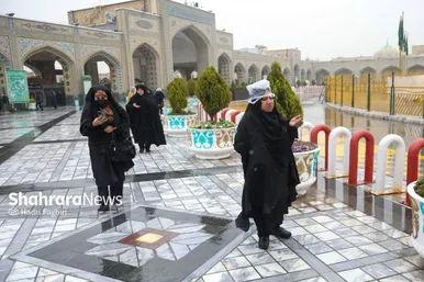 گزارش تصویری | بارش پاییزی باران در مشهد (۱۲ آذر ۱۴۰۴)