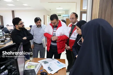 بازدید مدیرعامل جمعیت هلال‌احمر خراسان رضوی از موسسه فرهنگی شهرآرا