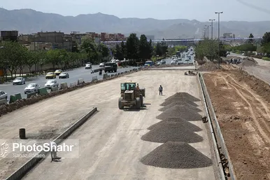 مشهد بر مدار عمران | تقاطع غیر همسطح مصلی