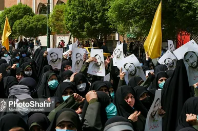 تشییع پیکر شهید حجت الاسلام دارایی در مشهد