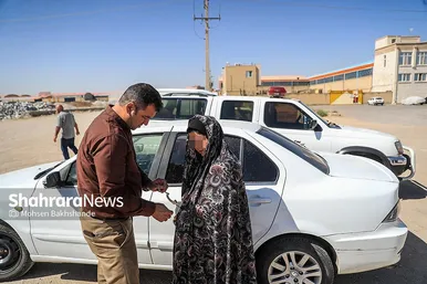 گزارش تصویری | بازسازی صحنه قتل در جاده فریمان