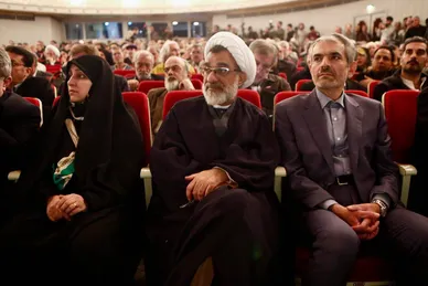 گزارش تصویری | برگزاری آیین سوگ شهادت «امین ملت ایران» به یاد رهبر شهید انقلاب با حضور هنرمندان