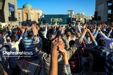 جشن مردمی بیعت با امام زمان (عج) در مشهد