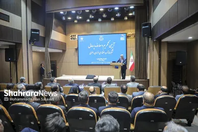گزارش تصویری | مراسم تکریم و معارفه مدیرعامل شرکت آب منطقه‌ای خراسان رضوی