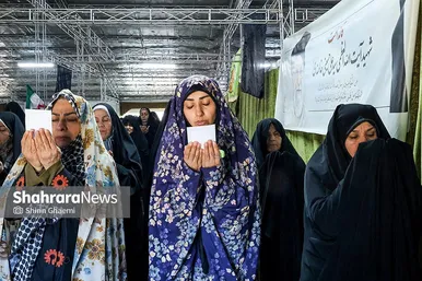 گزارش تصویری | اقامه نماز عید فطر در آرامستان بهشت رضا (ع) مشهد