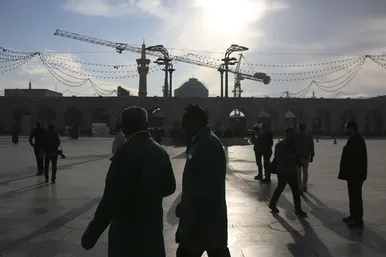 بازدید اصحاب رسانه از مهم ترین پروژه های عمرانی حرم مطهر رضوی
