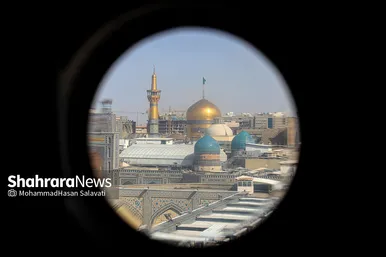 تصاویر هوایی از شهر مشهد و حرم مطهر رضوی