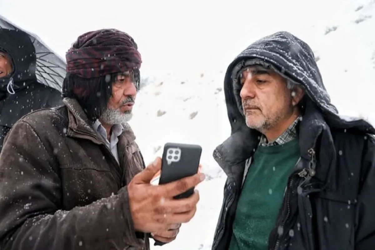 ادامه تصویربرداری «نون خ ۵» در برف و بوران