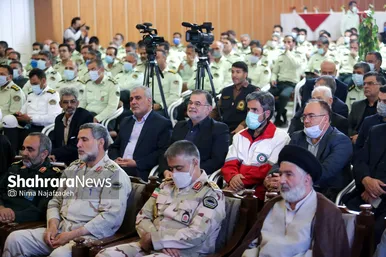 مراسم تودیع ومعارفه فرمانده انتظامی مشهد مقدس