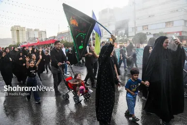 گزارش تصویری | مراسم جاماندگان اربعین حسینی در مشهد ۳