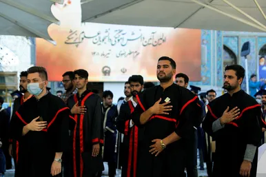 آئین دانش آموختگی دانشجویان علوم پزشکی سراسر کشور در مشهد