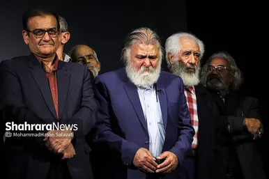 مراسم بزرگداشت استاد علی آزادنیا پیشکسوت تئاتر و سینما