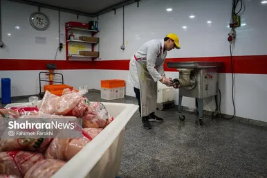 گزارش تصویری | بازدید خبرنگاران از یک مرکز فرآوری گوشت در مشهد
