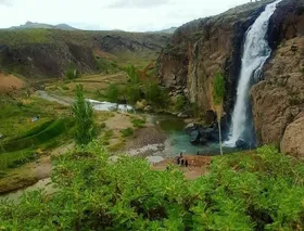 ویدئو| آبشار زیبا آیدوغموش