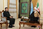 دیدار سردار رادان با رئیس قوه قضائیه + تصاویر