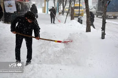ایران زیباست | برف در اردبیل