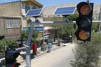 روشنایی تقاطع‌های مهم مشهد با انرژی خورشیدی