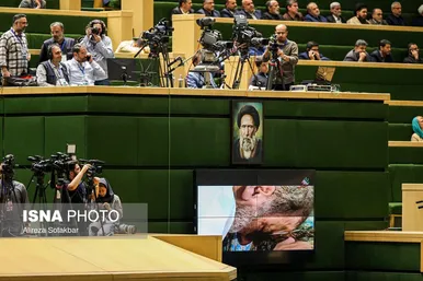 عکس‌هایی از آغاز مجلس دوازدهم توسط هیئت رئیسه سنی