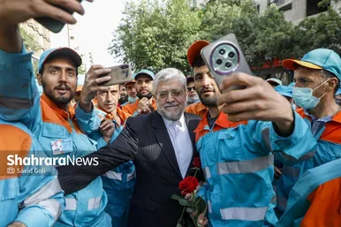 گزارش تصویری | آیین اذن خدمت با حضور نیرو‌های خدمات شهری مشهد (۱۰ اردیبهشت ۱۴۰۴)