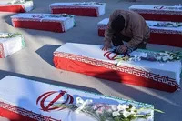 بازگشت پیکر ۱۸ شهید تازه تفحص شده به کشور + فیلم