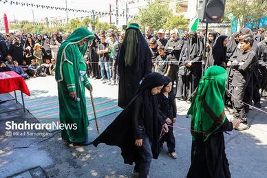 عکس‌هایی از مراسم جاماندگان اربعین در مشهد (۴ شهریور ۱۴۰۳)