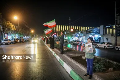 گزارش تصویری | برگزاری رزمایش مردمی تونل پرچم و زنجیره انسانی ۶ کیلومتری در مشهد
