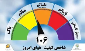مناطق مرکزی مشهد آلوده&zwnj;ترین نقاط در کیفیت آب و هوایی | در ۹ ماه گذشته ۶۲ روز ناسالم در مشهد ثبت شده است