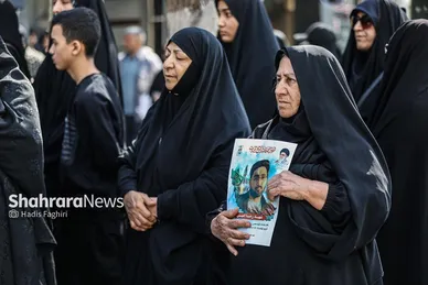 گزارش تصویری | مراسم تشییع پیکر ۴ شهید دفاع از وطن در مشهد