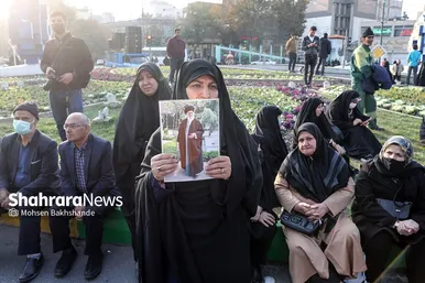 تشییع پیکر شهید مدافع امنیت «حسن براتی» در مشهد