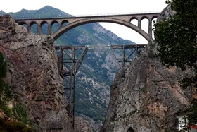 ویدئو| نمایی زیبا از پل ورسک در مازندران