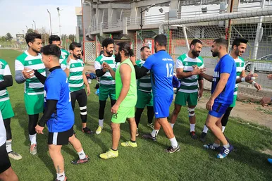 مسابقه دوستانه راگبی بین تیم ملی عراق و منتخب خراسان رضوی