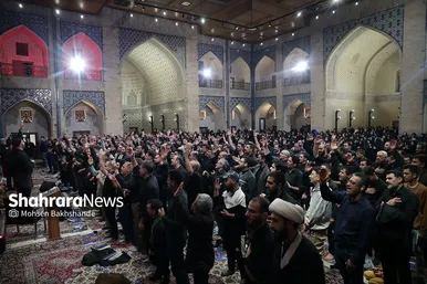گزارش تصویری | مراسم احیا ویژه ناشنوایان در شب‌ بیست یکم ماه مبارک رمضان