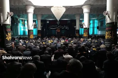 اجتماع هیئت‌های مذهبی مهاجران افغانستانی مقیم مشهد در روز شهادت حضرت زهرا(س)