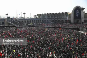 ویدئو | فیلم کامل اقامه نماز بر پیکر مطهر شهدای خانواده رهبر شهید انقلاب