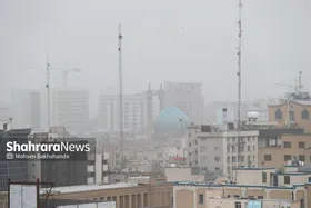 هجوم ریزگرد&zwnj;ها به آسمان مشهد (۴ شهریور ۱۴۰۲)