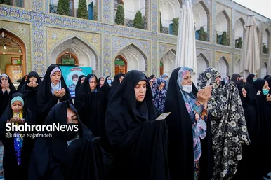 نماز عید سعید قربان در حرم مطهر رضوی