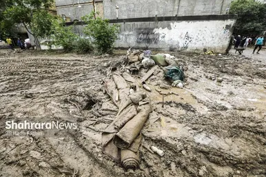 تصاویری از محله سیدی مشهد پس از سیل روز چهارشنبه