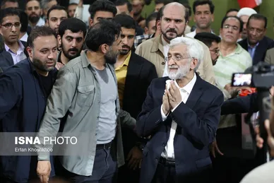 عکس‌هایی از پزشکیان و جلیلی پای صندوق رای در مرحله دوم انتخابات